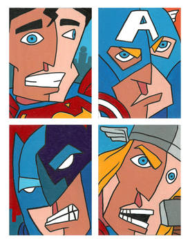 Cubism Heroes
