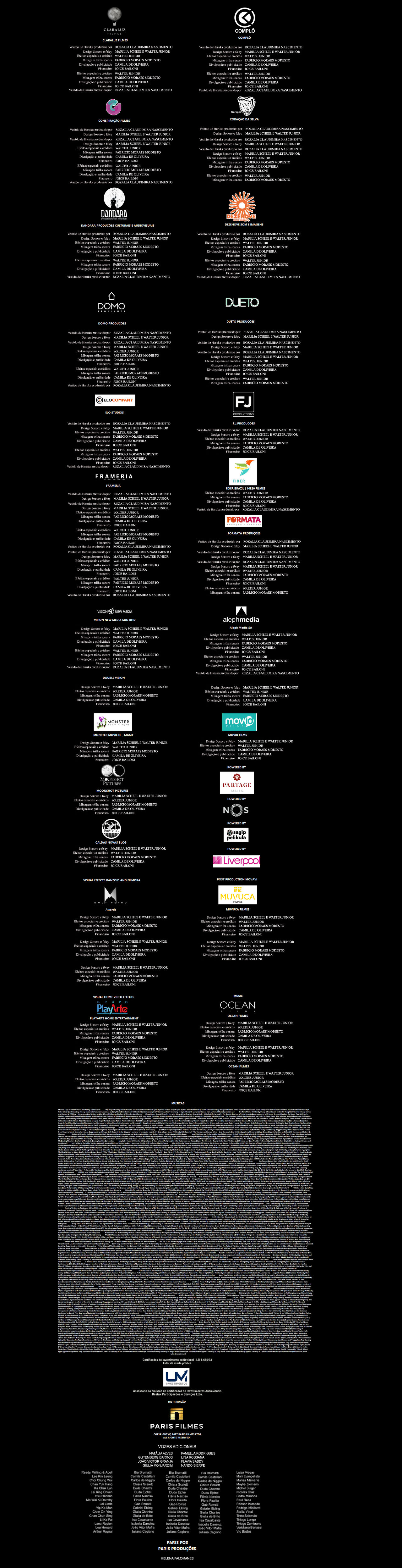 Layout Animation Credits Deviantart CREDITS 12 by kevenlucas11 on DeviantArt