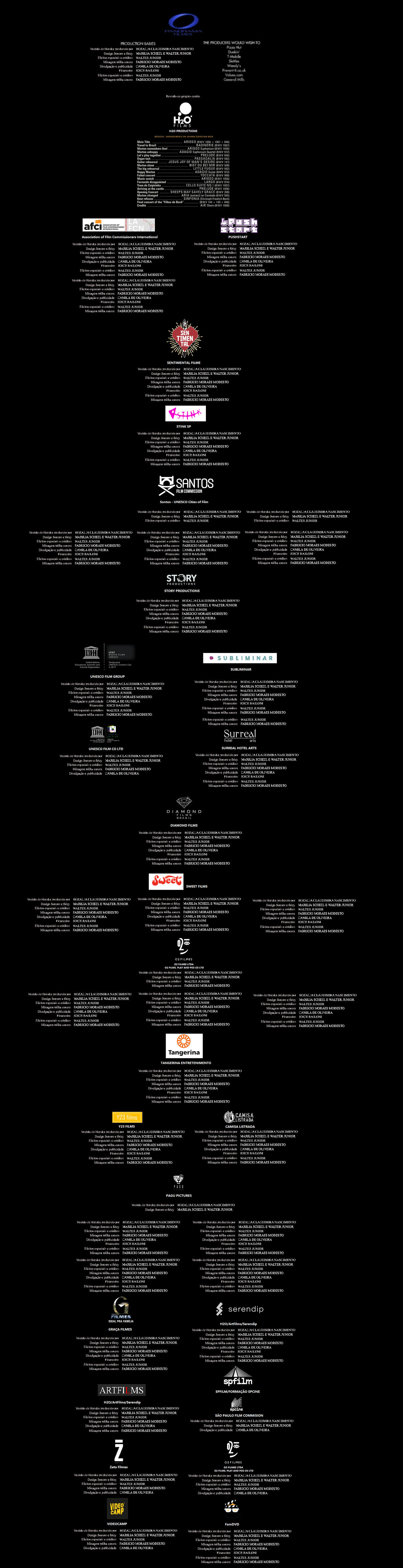 Layout Animation Credits Deviantart CREDITS 14 by kevenlucas11 on DeviantArt