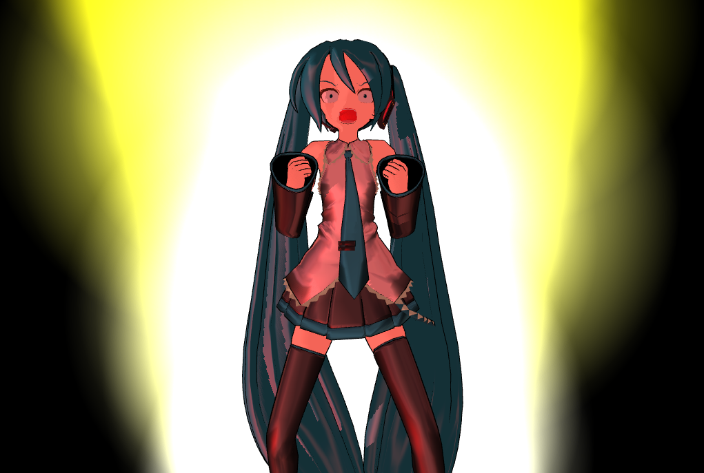 MMD - Miku Rage