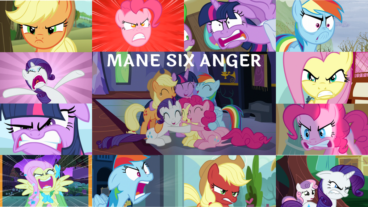 Mane Six s Anger By Quoterific On DeviantArt mane-six-s-anger-by-quoterific-on-deviantart