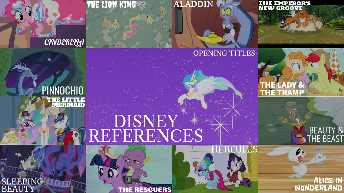 Disney Ref Request: Disney References by Quoterific on DeviantArt