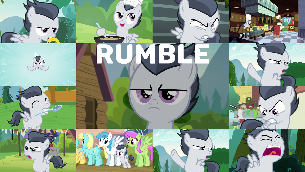 Mlp Rumble Scared Request: Rumble by Quoterific on DeviantArt