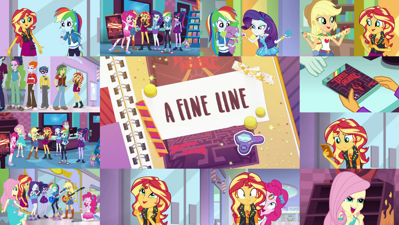 Equestria Girls Season 1 - 'Sunset Shimmer's Fine Line' Exclusive