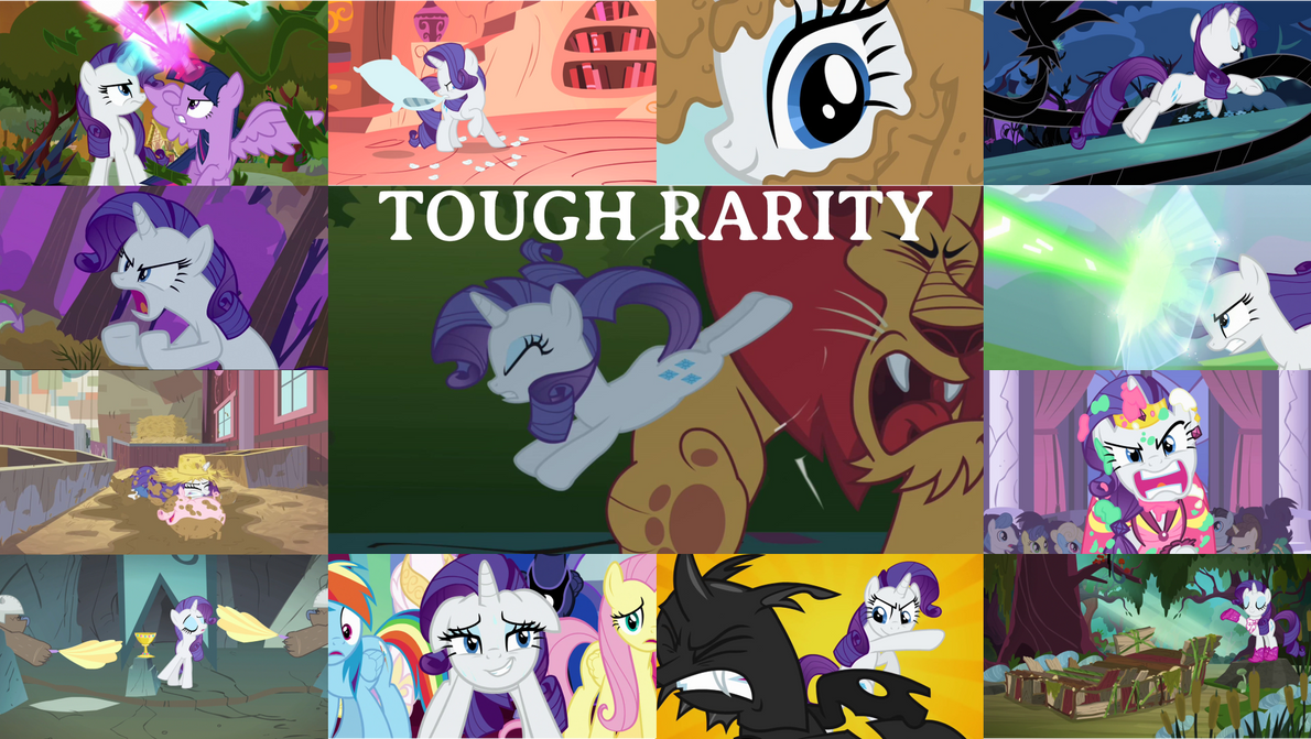Request: Tough Rarity by Quoterific on DeviantArt