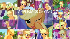 Request: Applejack Crying