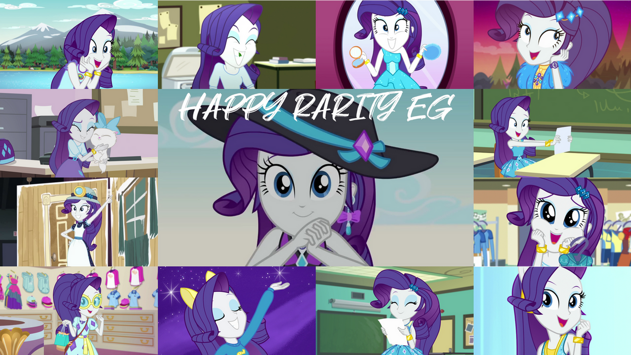 Happy Rarity EG by Quoterific on DeviantArt