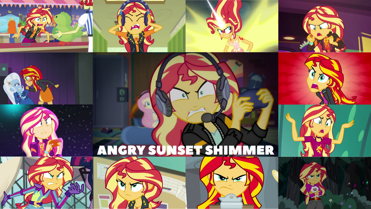 Angry Sunset Request: Angry Sunset Shimmer by Quoterific on DeviantArt