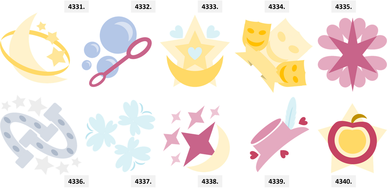 Shell Cutie Mark Cutie Mark Sale 434 by Quoterific on DeviantArt
