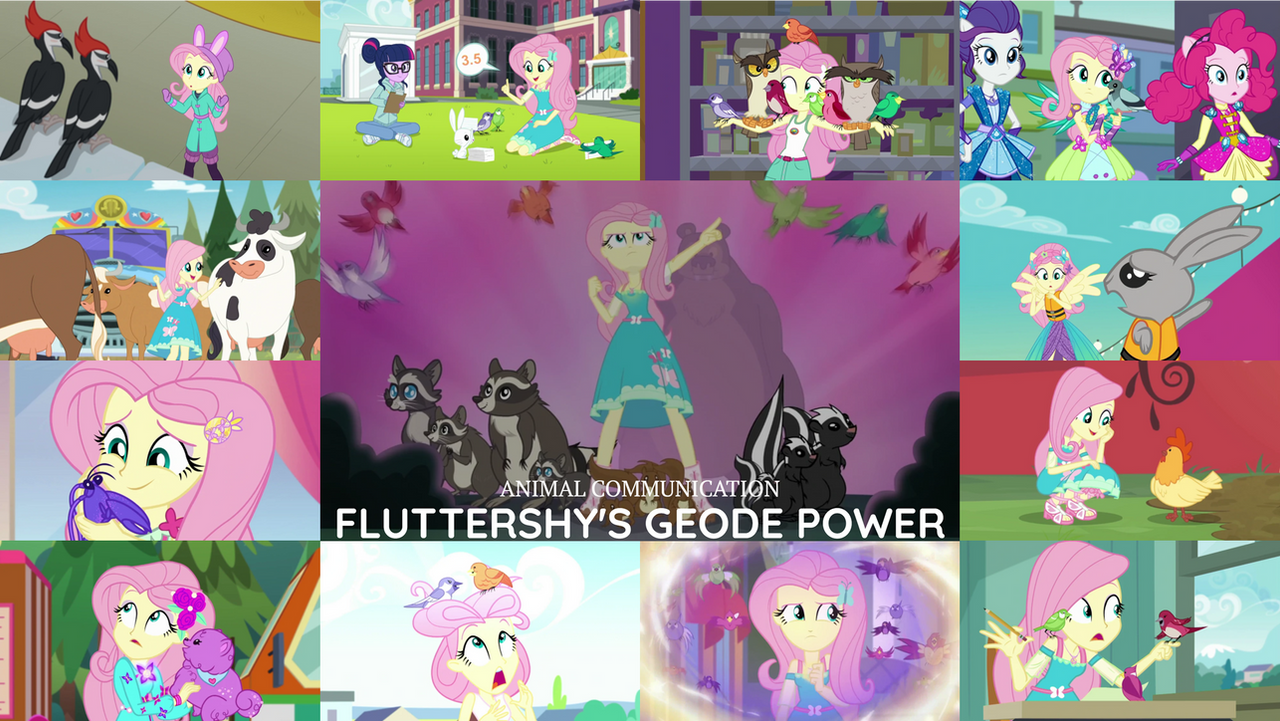 Geode Deviantart Fluttershy's Geode Power by Quoterific on DeviantArt