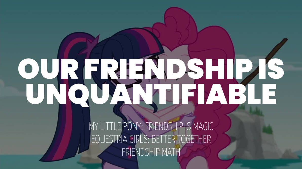 Friendship Math by Quoterific on DeviantArt