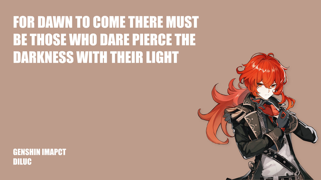 Diluke Genshin Impact: Diluc by Quoterific on DeviantArt