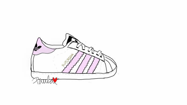 Adidas Superstar Drawing 