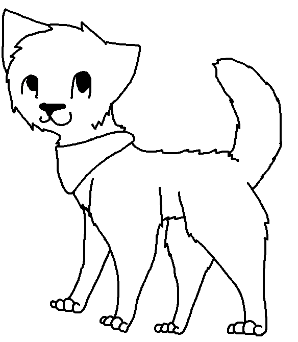 Dog Lineart 2