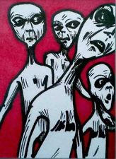 Alien Family by thebye on DeviantArt