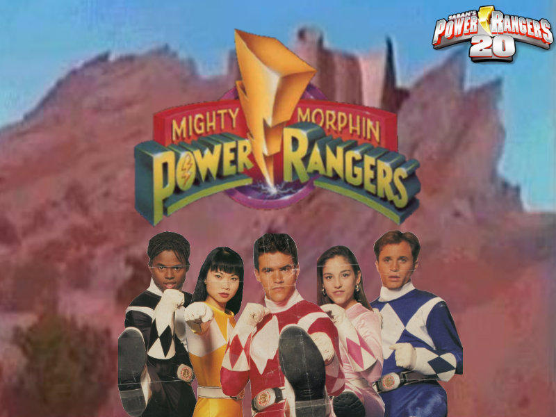 Power Rangers 20- Original Five by ThePeoplesLima on DeviantArt