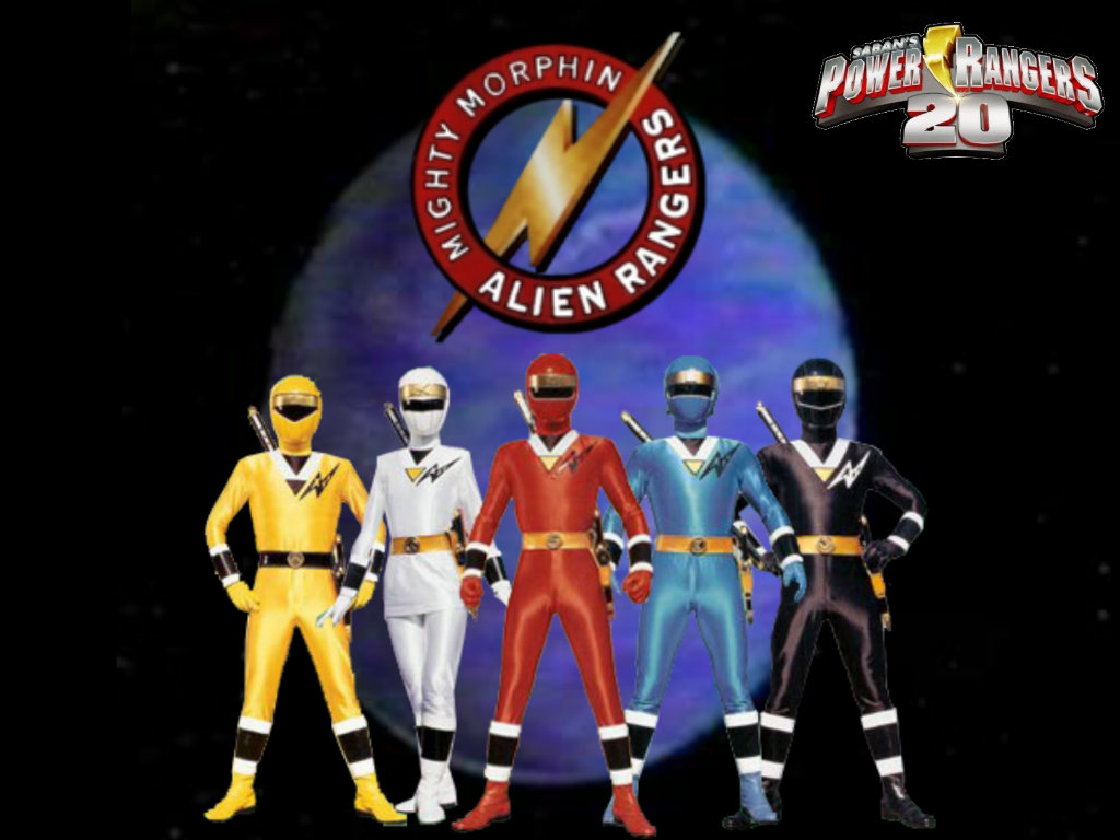 Power Rangers 20- Alien Rangers by ThePeoplesLima on DeviantArt