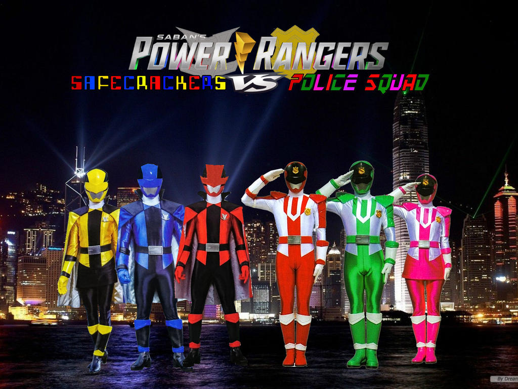 Power Rangers: Safecrackers VS Police Squad by ThePeoplesLima on DeviantArt