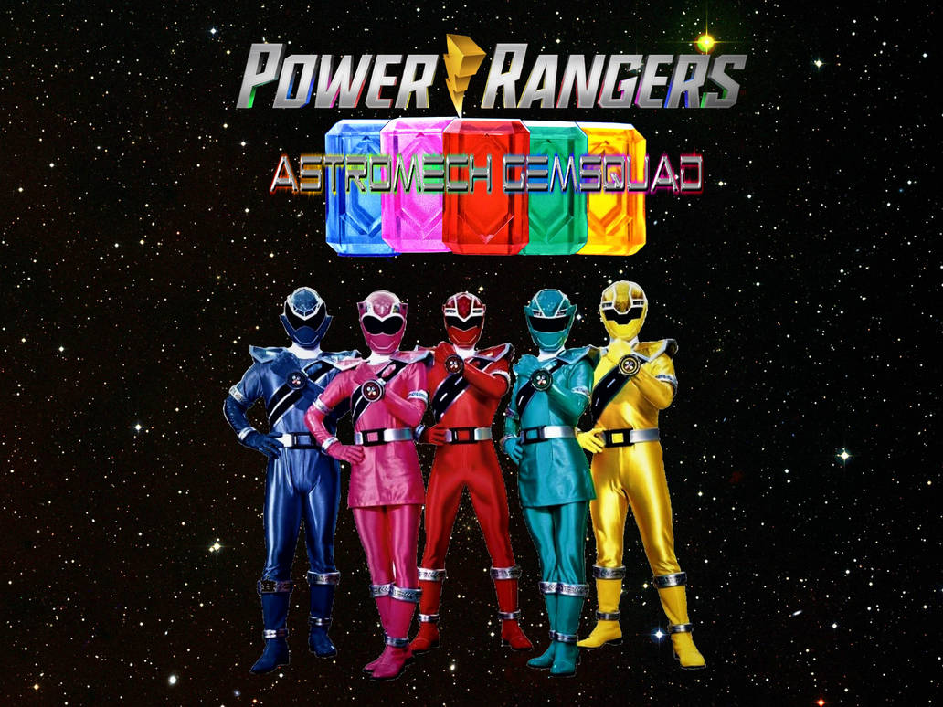 Power Rangers AstroMech GemSquad by ThePeoplesLima on DeviantArt
