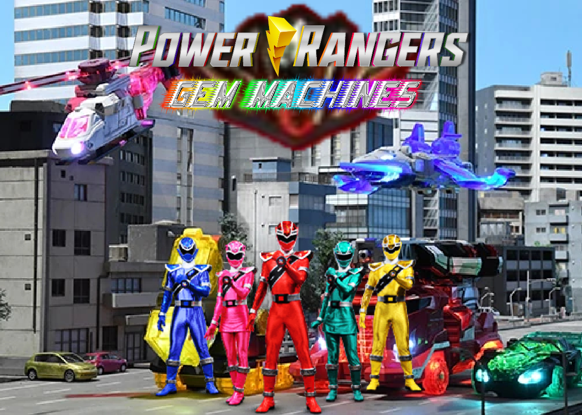 Power Rangers Gem Machines by ThePeoplesLima on DeviantArt