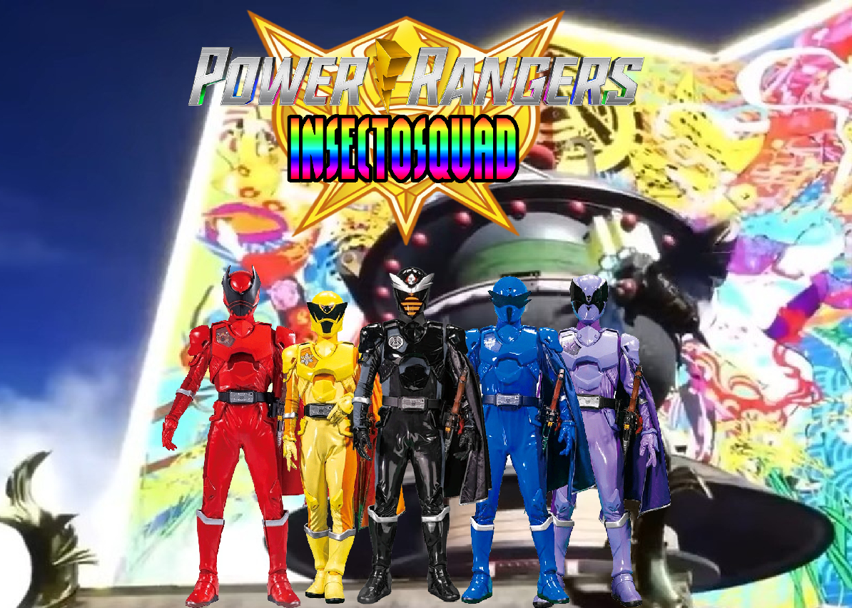Insect Rangers' Japanese Power Rangers InsectoSquad w/ Toufu Castle by ThePeoplesLima on DeviantArt