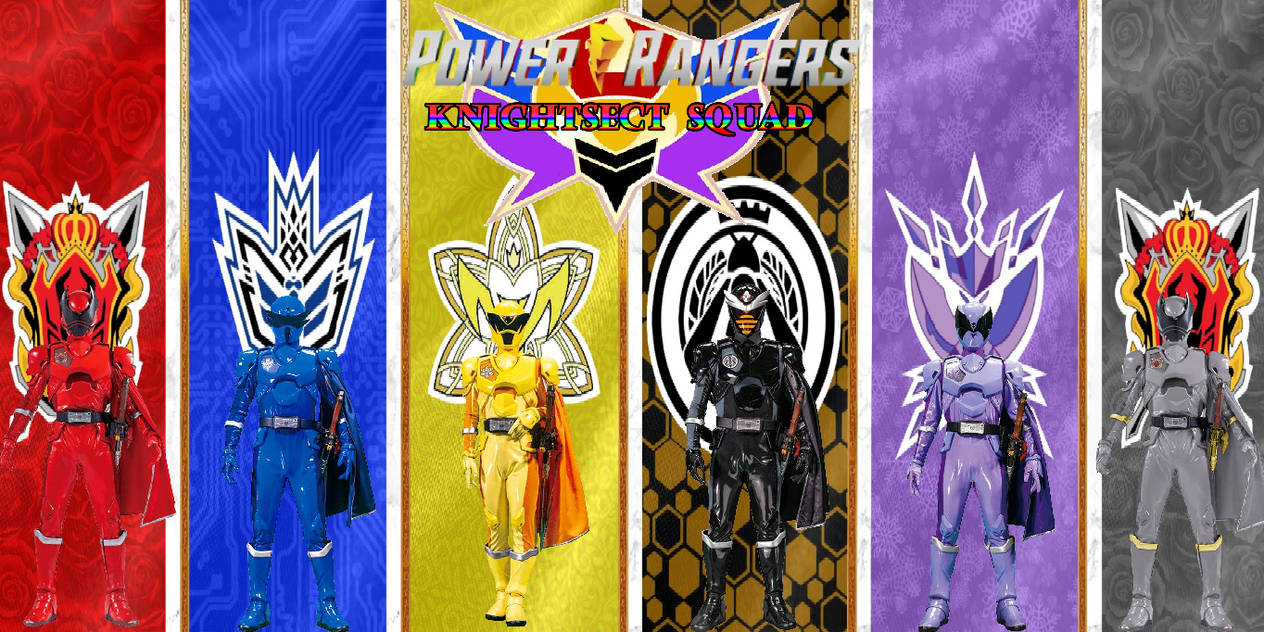 Power Rangers Kingsect Power Rangers KnightSect Squad by ThePeoplesLima on DeviantArt