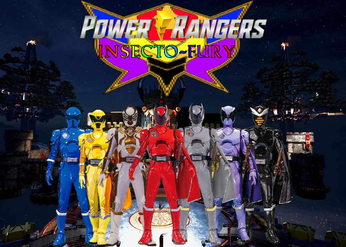 Power Rangers Insecto-Fury w Spider Kumonos by ThePeoplesLima on DeviantArt