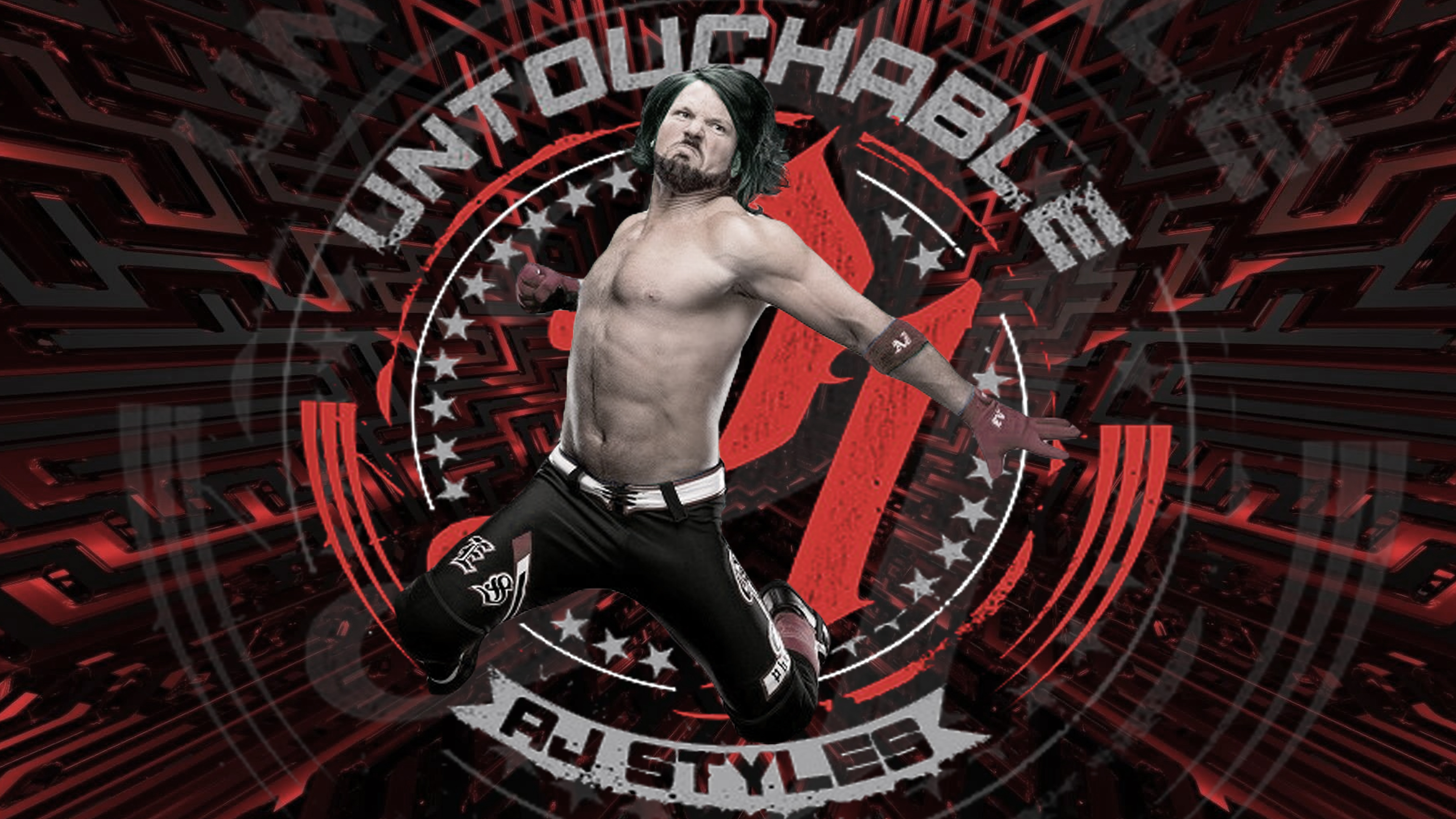AJ Styles ~ Untouchable Wallpaper ~ by TyNick98 on DeviantArt AJ Styles ~ Untouchable Wallpaper ~ by TyNick98 on DeviantArt