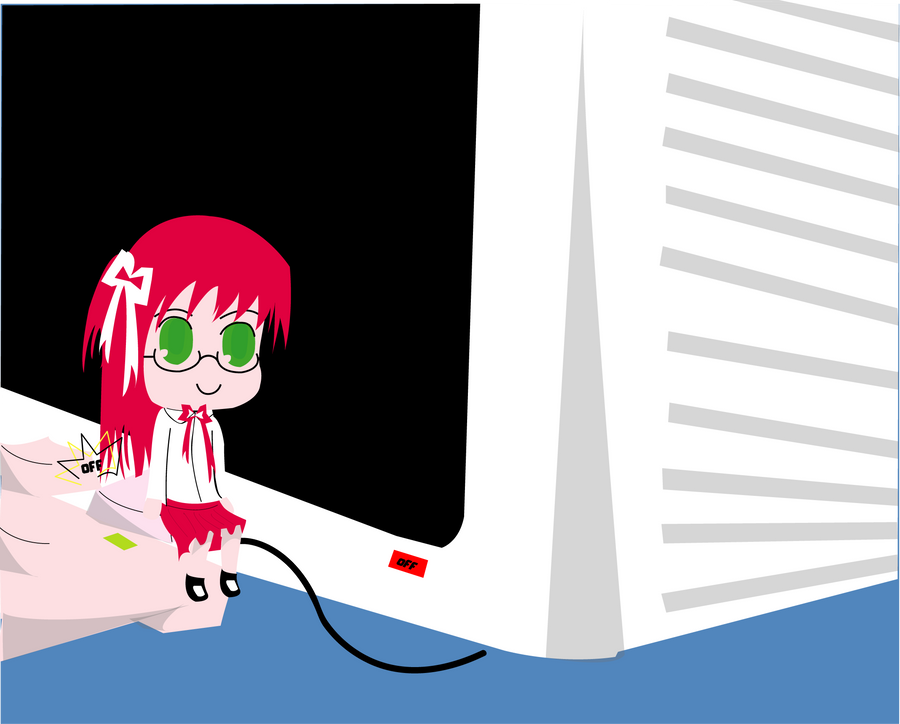 Pc Keyboard Chibi by Neeji-4FOUR on DeviantArt