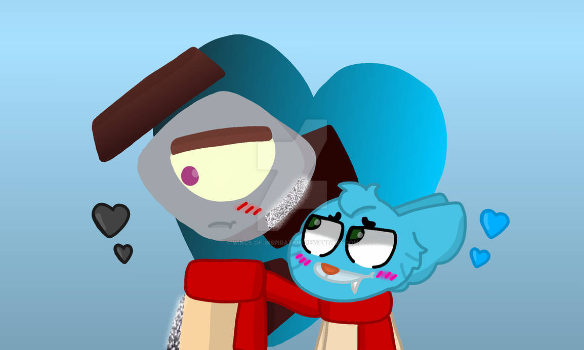 Gumrob a scarf to share (Gumrob) by Wings-of-Inspiration on DeviantArt
