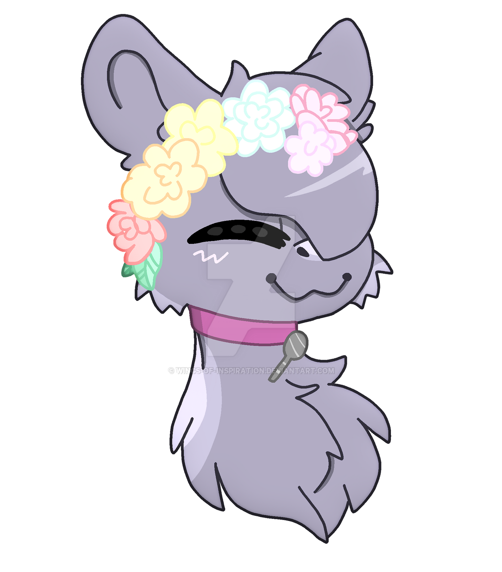 Spoon with flowercrown by Wings-of-Inspiration on DeviantArt