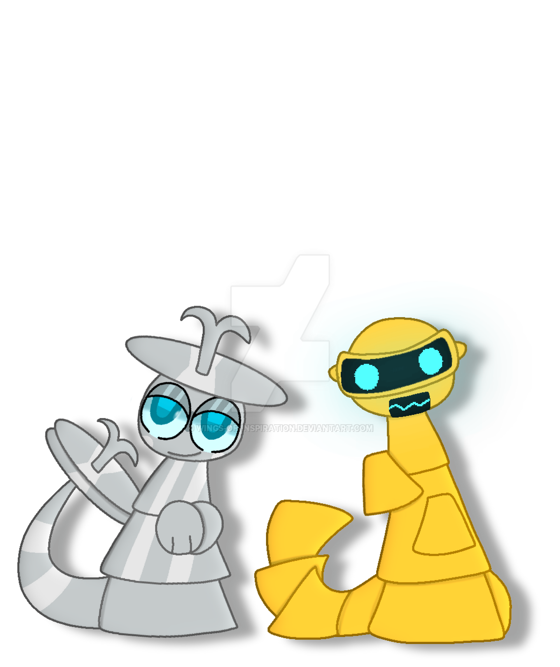 Clukr Clukr and Garnold's redesign by Wings-of-Inspiration on DeviantArt