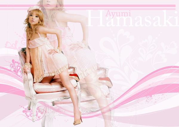 Ayumi Hamasaki Pink Wallpaper By Kasuminami On Deviantart