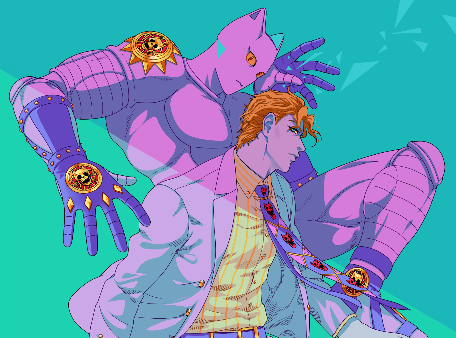 Kira Posing With Killer Queen by Darkangelreturn on DeviantArt