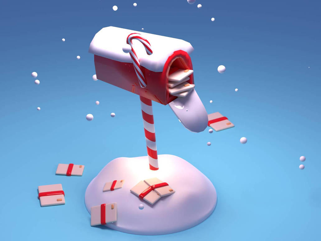 Christmas Mail Box - 2 by deezaster on DeviantArt