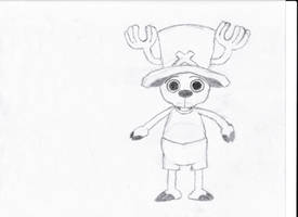 Tony Tony Chopper Drawing