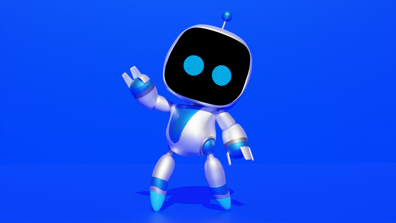 Astro Bot Fan-made 3d model Blender by Shortshaker on DeviantArt