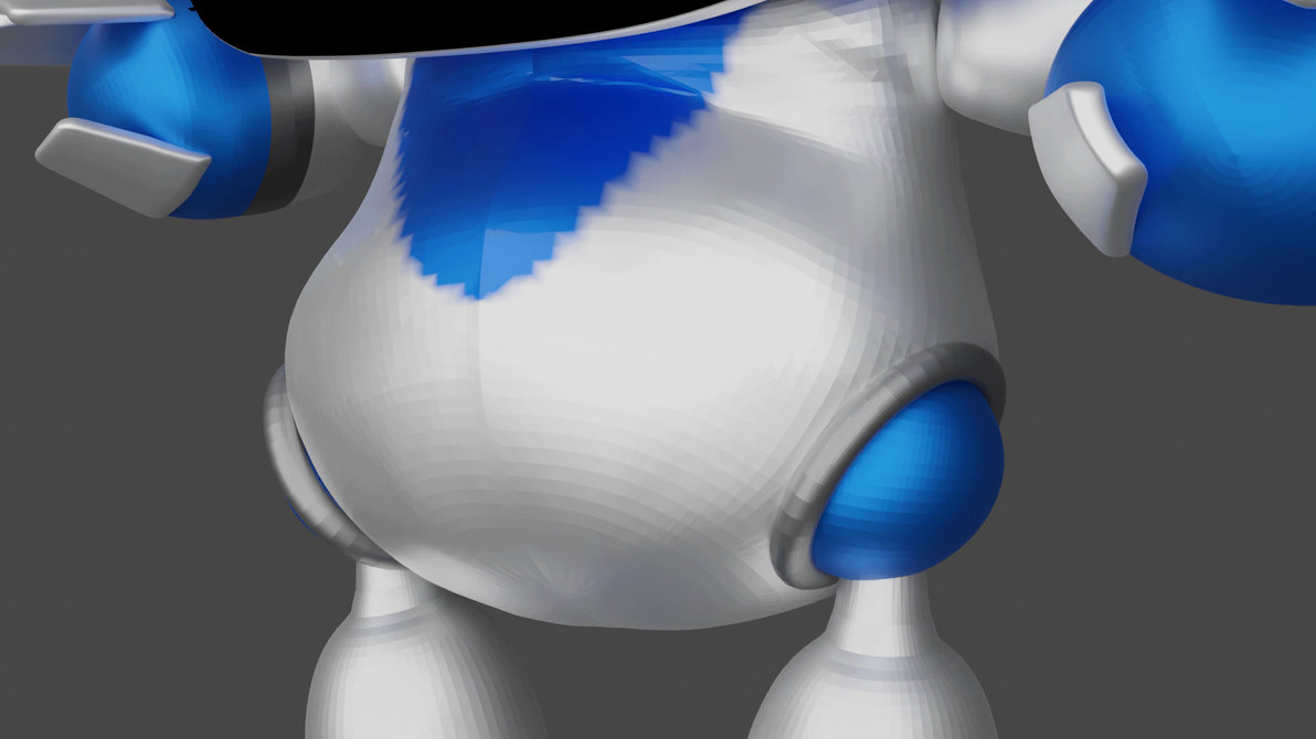 Astro Bot's Belly Growl 3D version page 10 by Shortshaker on DeviantArt