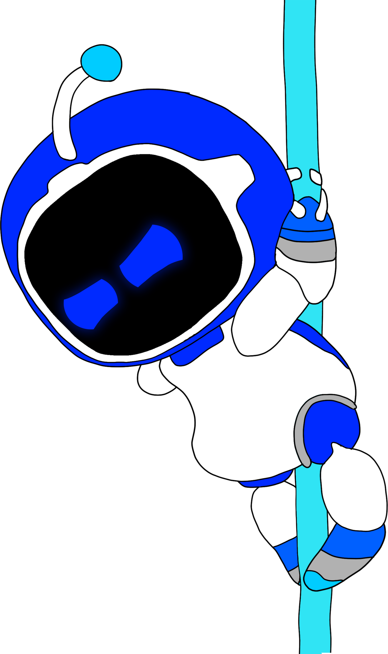 Astro Bot Climbing Rope by Shortshaker on DeviantArt