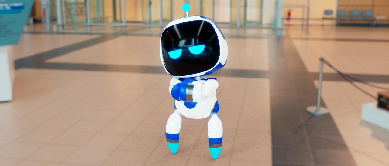 Astro Bot lookin hip 1 by Shortshaker on DeviantArt