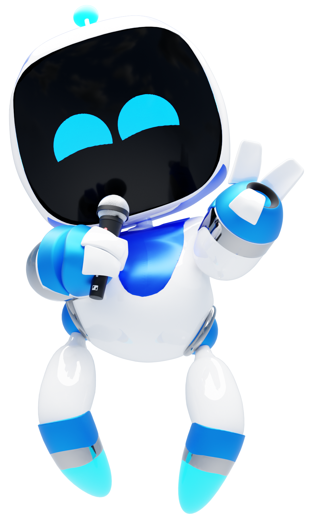 Astro Bot singing (Render) by Shortshaker on DeviantArt