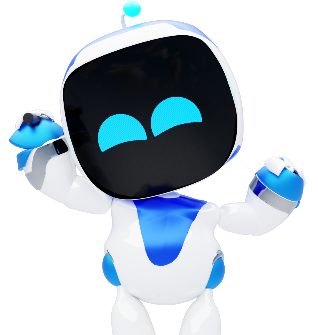 Astro Bot Dancing (Close Up Render 2) by Shortshaker on DeviantArt