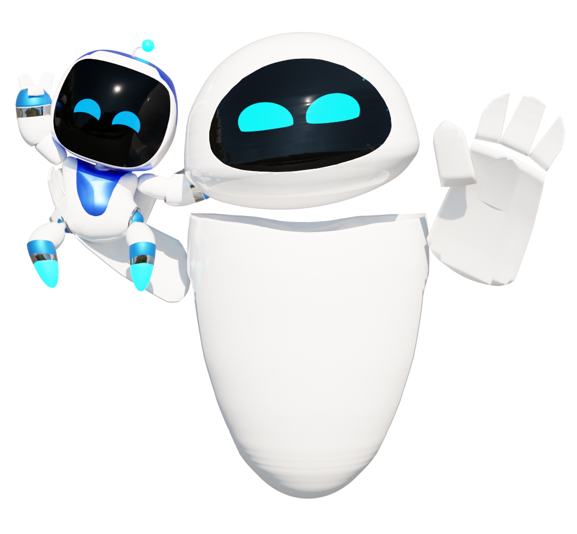Astro Bot Meets Eve 2