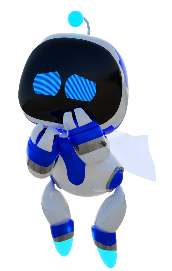 Astro Bot Scared 1 by Shortshaker on DeviantArt