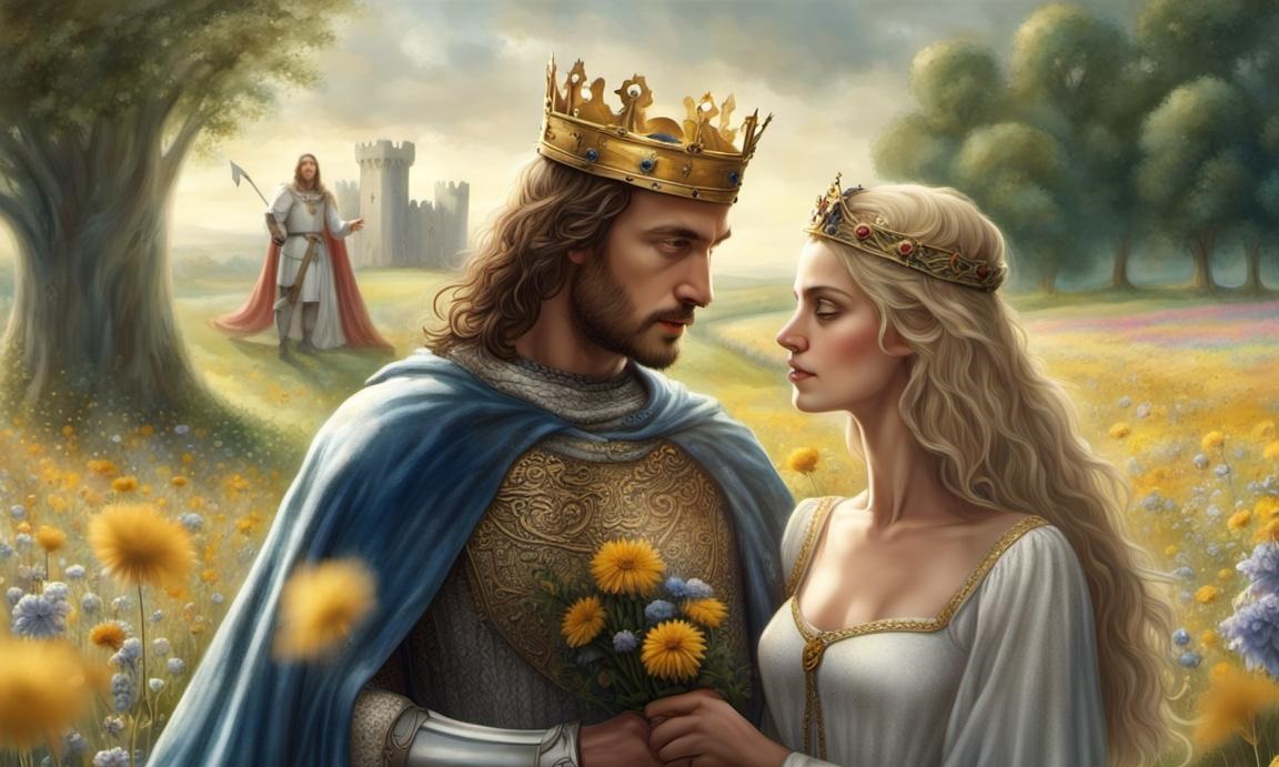 King Arthur And Guinevere By Foolish Sunflower On DeviantArt king-arthur-and-guinevere-by-foolish-sunflower-on-deviantart