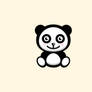 Cute Little Panda Logo