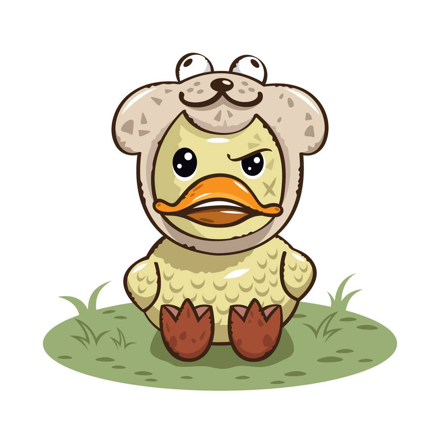 Grumpy Duck by bevouliin on DeviantArt