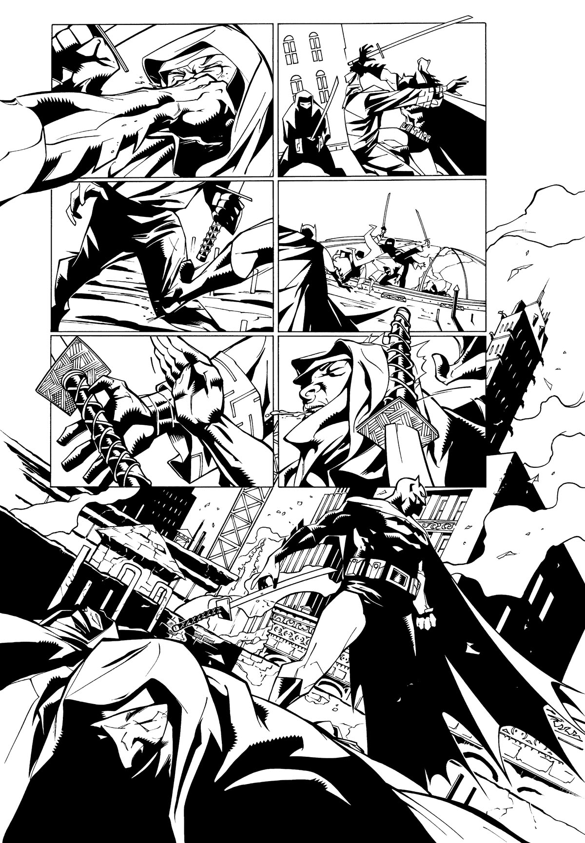 Detective Comics 840 - Ninjas