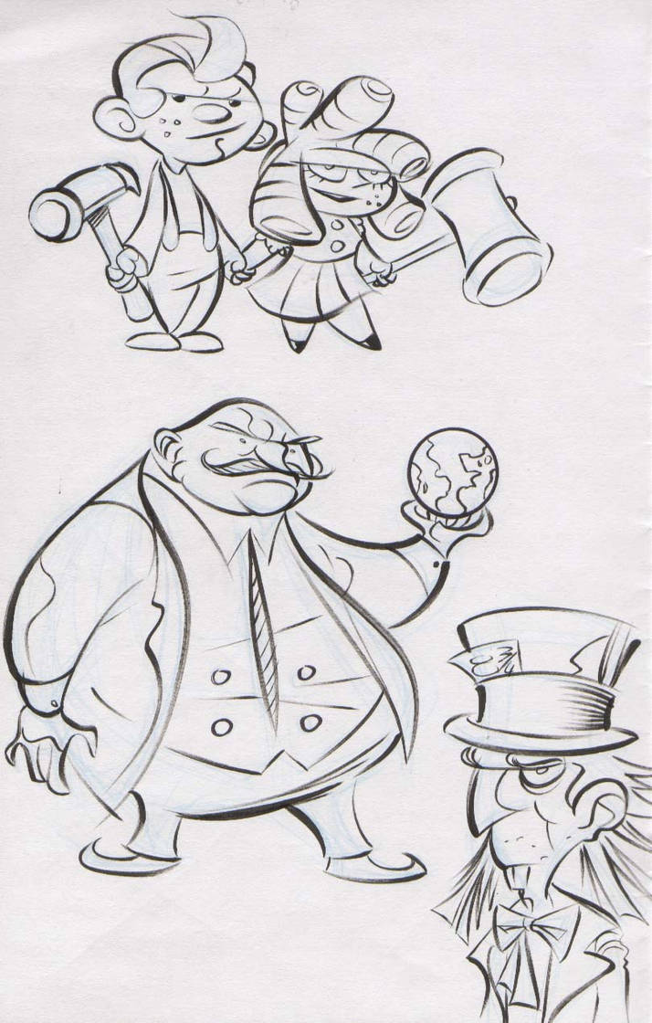 DC Doodles 2 by dfridolfs on DeviantArt