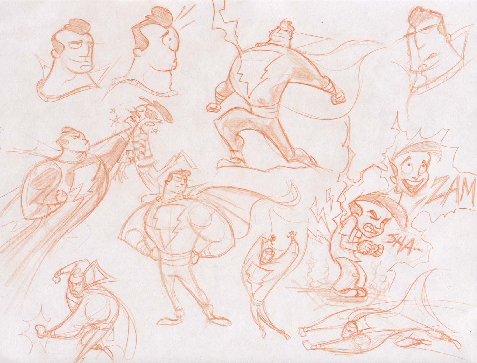 Shazam doodles 3